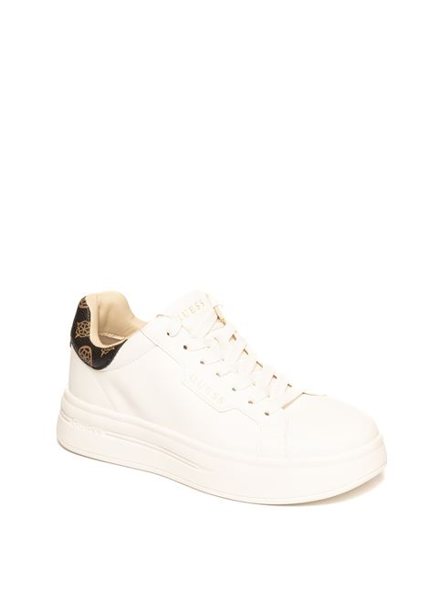 White/logo winnie sneaker GUESS | FLPWIN FAL12WINNIE-WHI/BR